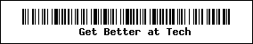 barcode get better at tech